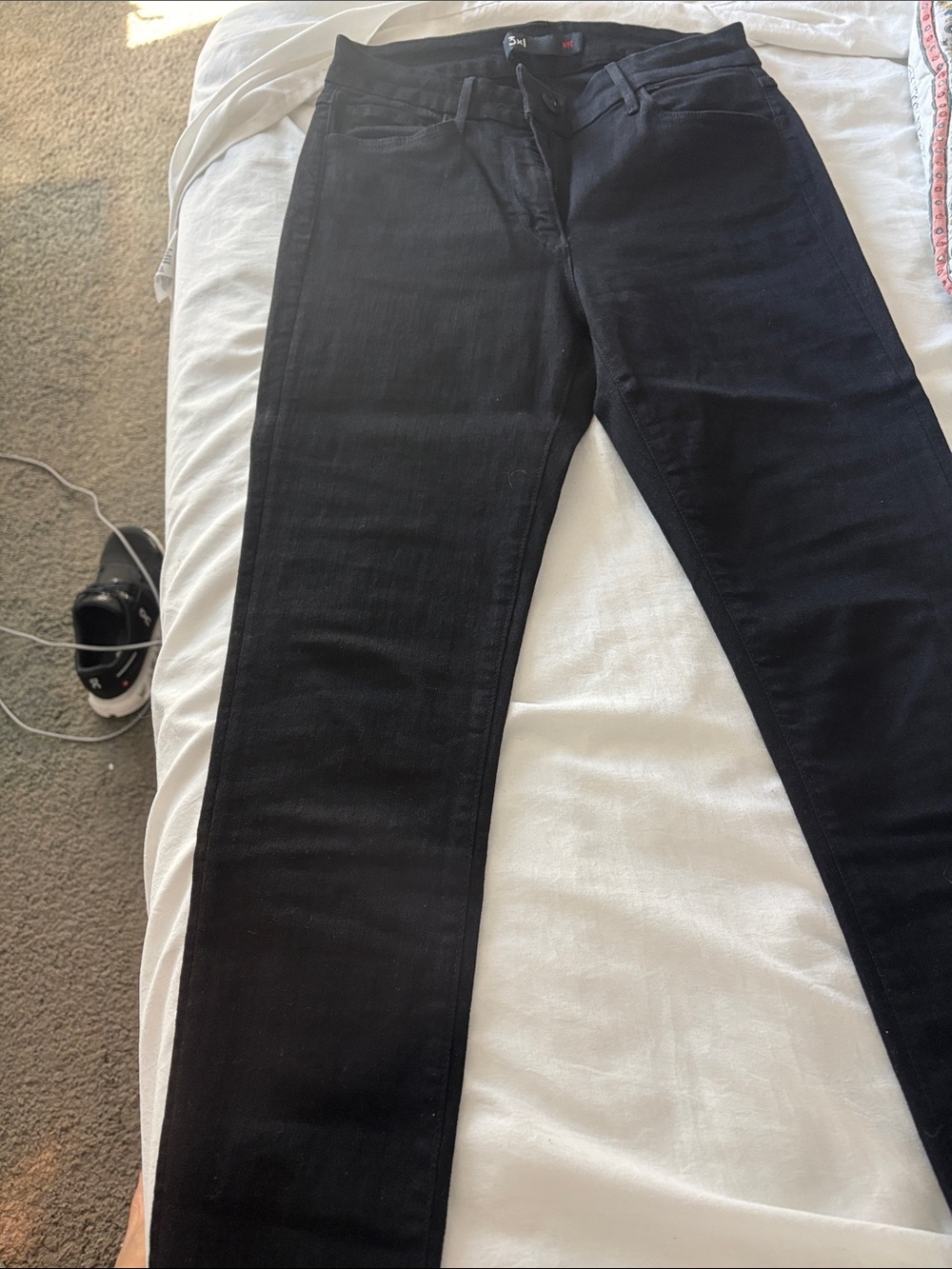 3x1 Women's Skinny Jeans in Black